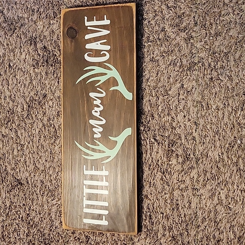 Little Man Cave Sign